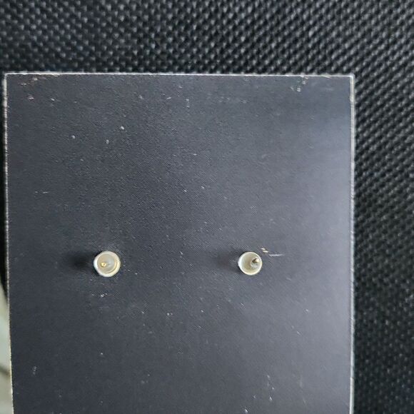 Round Druzy Earrings - Picture 3 of 3